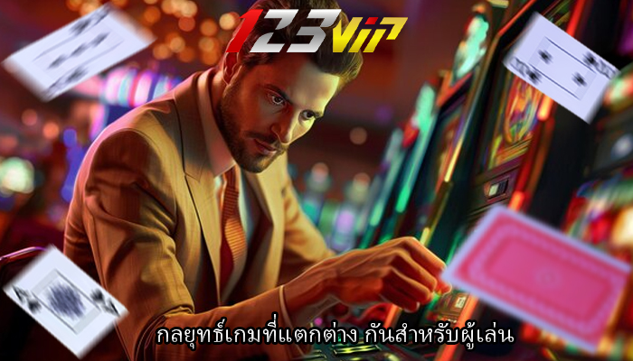 กลยุทธ์เกมที่แตกต่าง กันสำหรับผู้เล่น