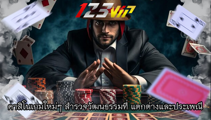 คาสิโนเกมใหม่ๆ สำรวจวัฒนธรรมที่ แตกต่างและประเพณี