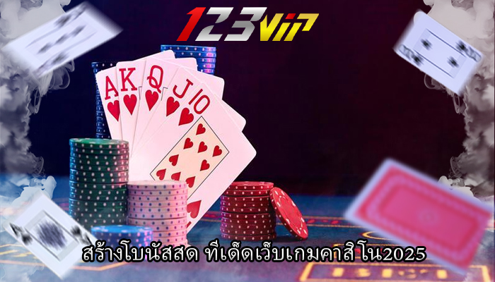 สร้างโบนัสสด ทีเด็ดเว็บเกมคาสิโน2025